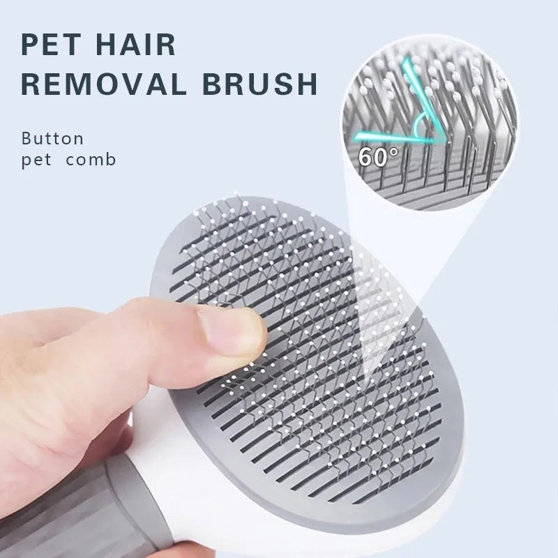 Self Cleaning Grooming Comb