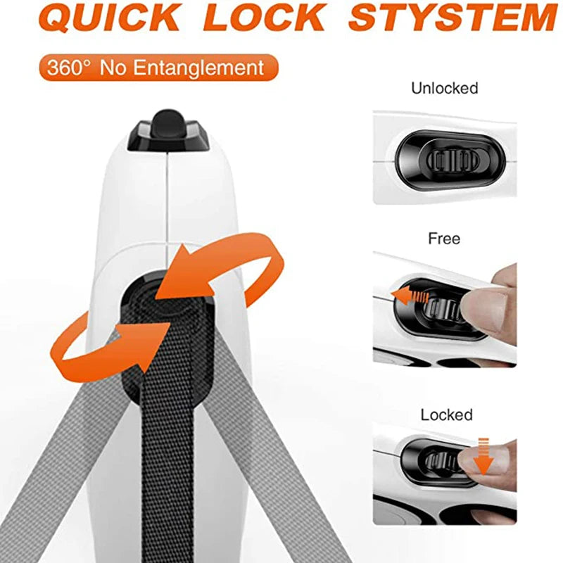 Pet Dog Extending Leash