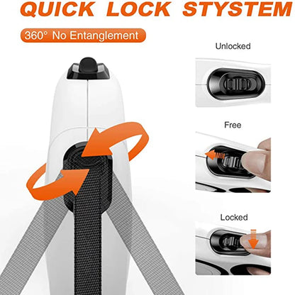 Pet Dog Extending Leash