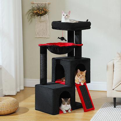 Multi-Level Cat Tower with Spacious Condos