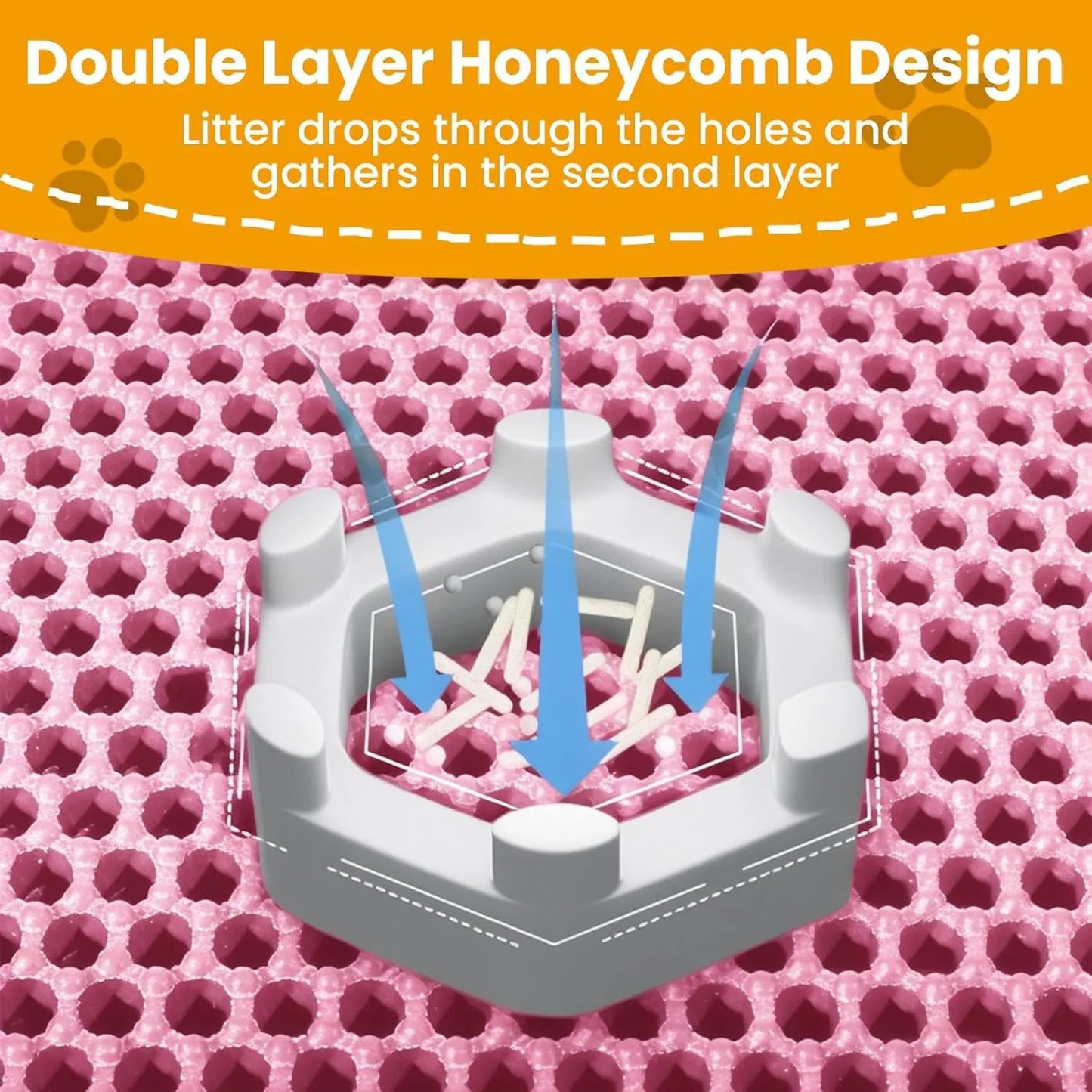 Double Layer Pet Litter Box