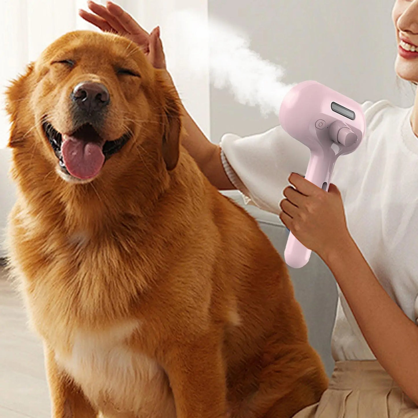 3 in 1 Dog Steamer Brush