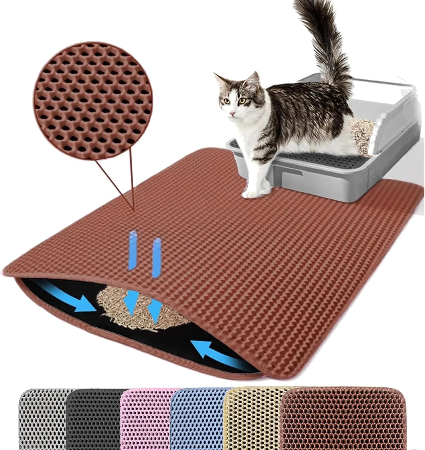 Double Layer Pet Litter Box