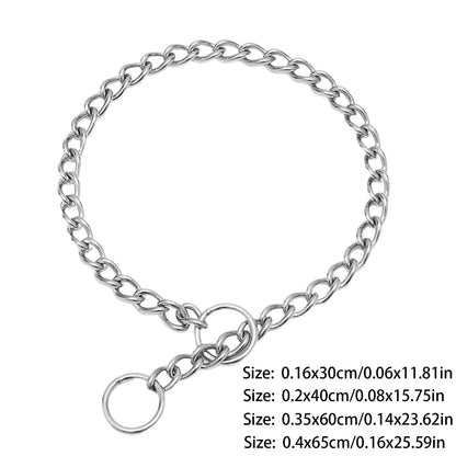 Metal Dog Chain Collars